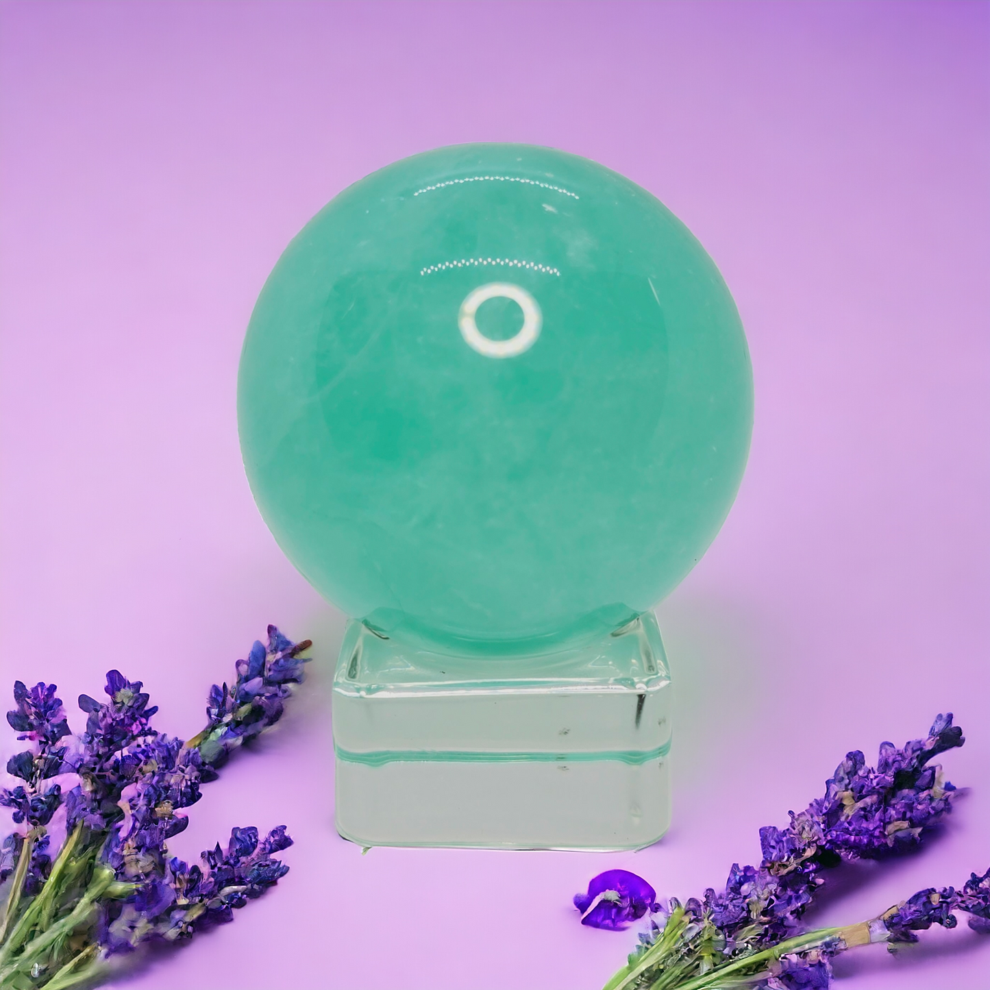 Grüner Fluorite Kugel