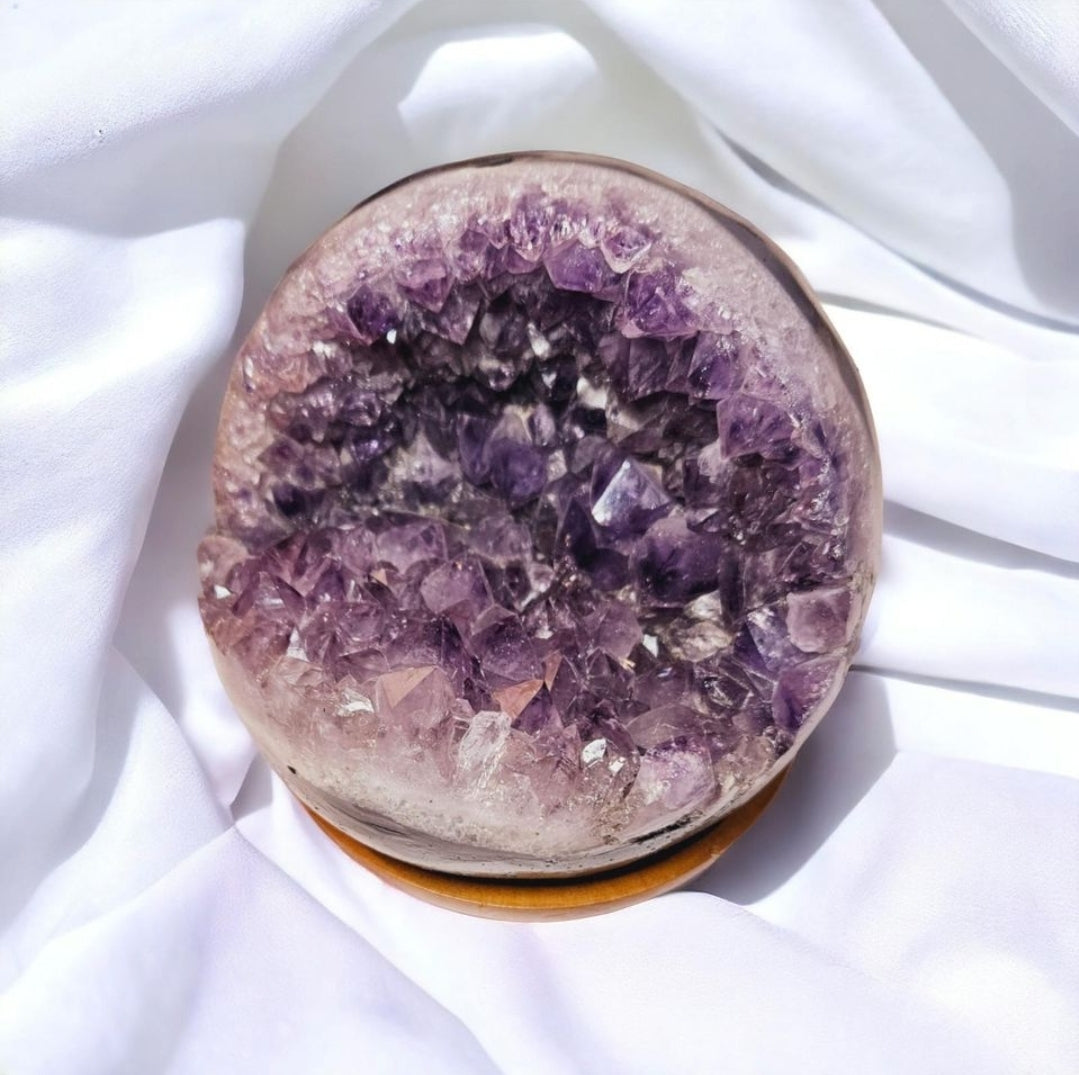 Big Mama Amethyst Kugel Pacman Cluster Druse