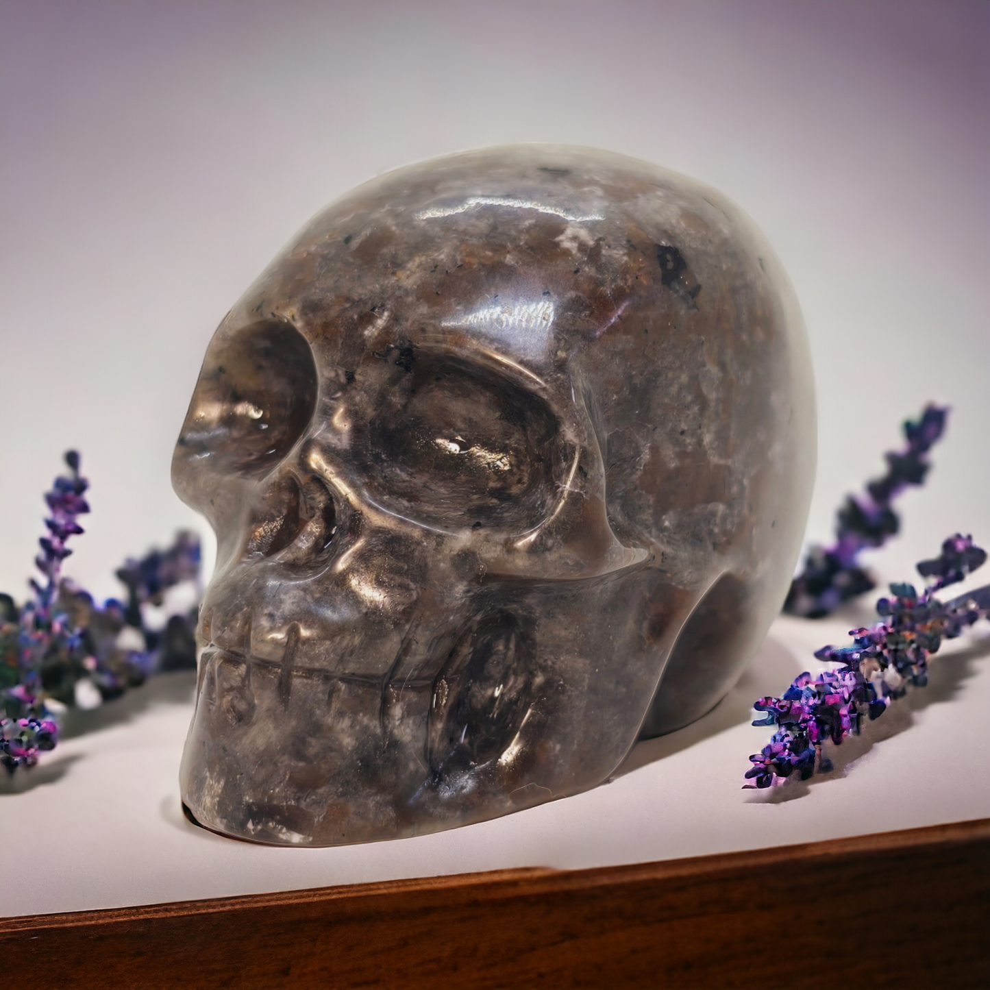 Yooperlite Schädel Totenkopf Skull