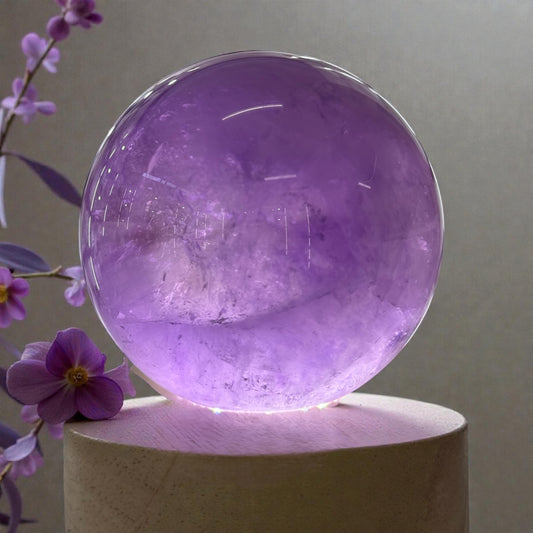 Amethyst Kugel aus Zambia