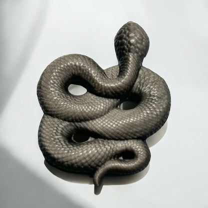 Silber Obsidian Schlange