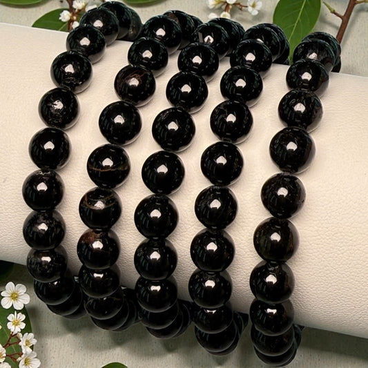 Schwarzer Turmalin Armband