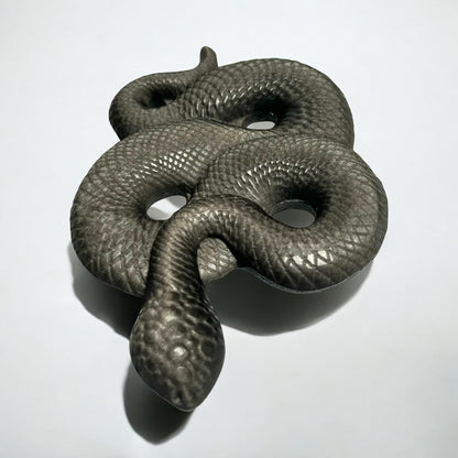 Silber Obsidian Schlange
