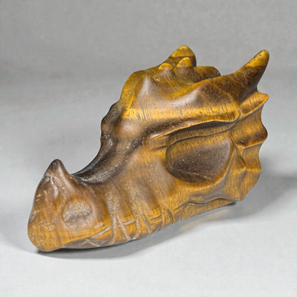 Tigerauge Drachen Kopf