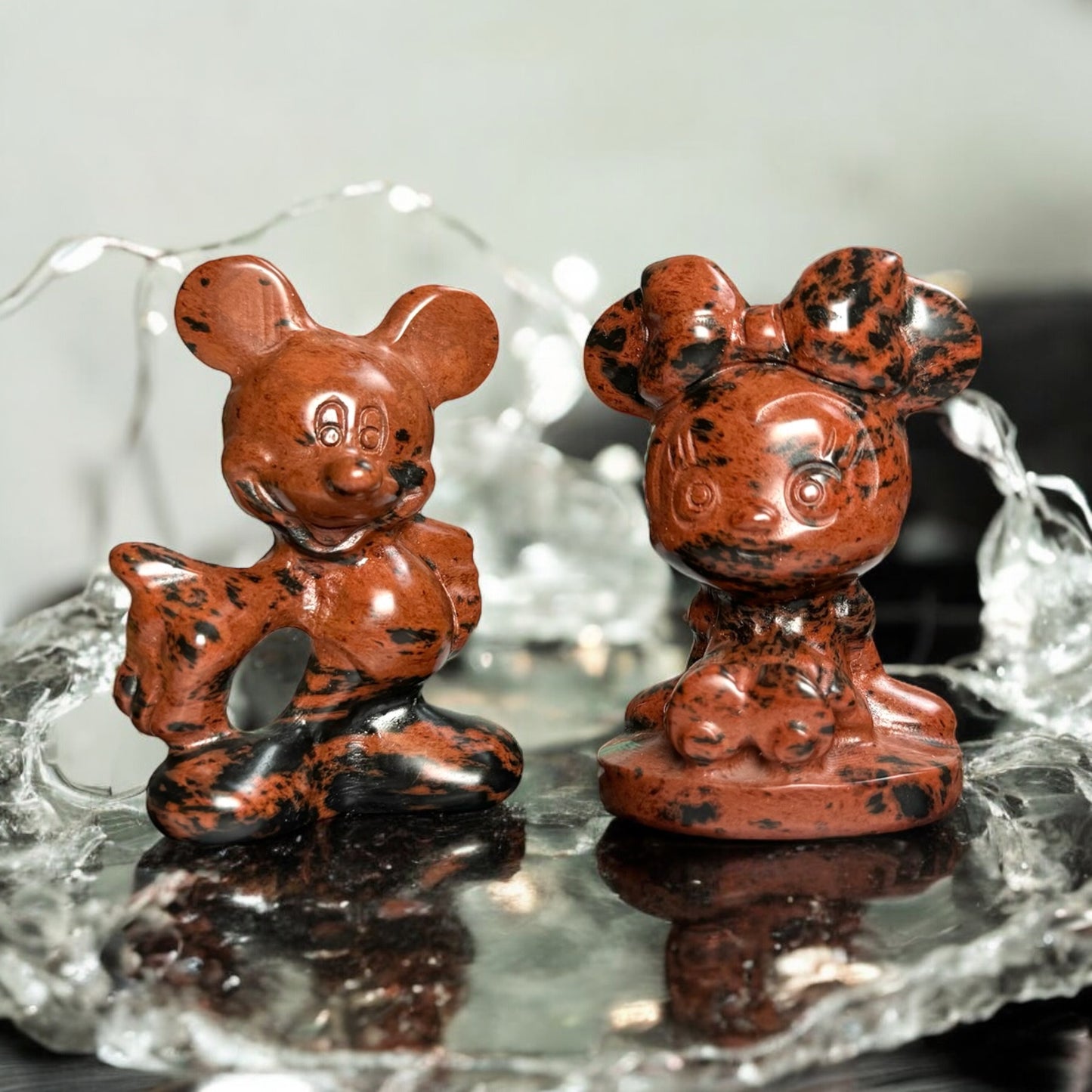 Mick und Mini couple Mahagoni Obsidian