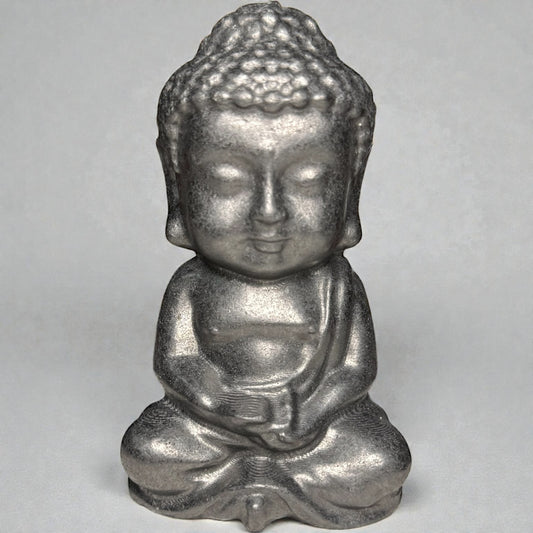 Schungite Buddha