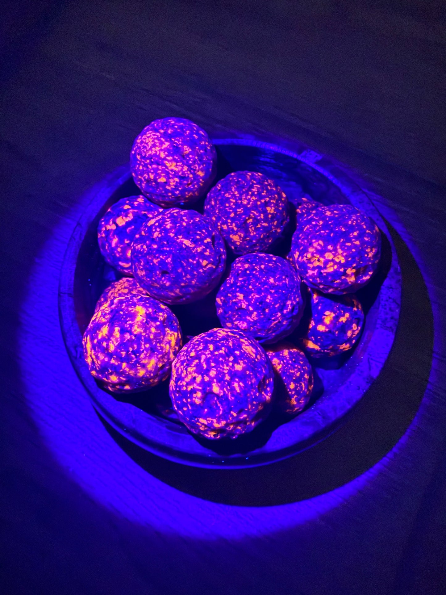 Yooperlite Mondkratar Kugeln