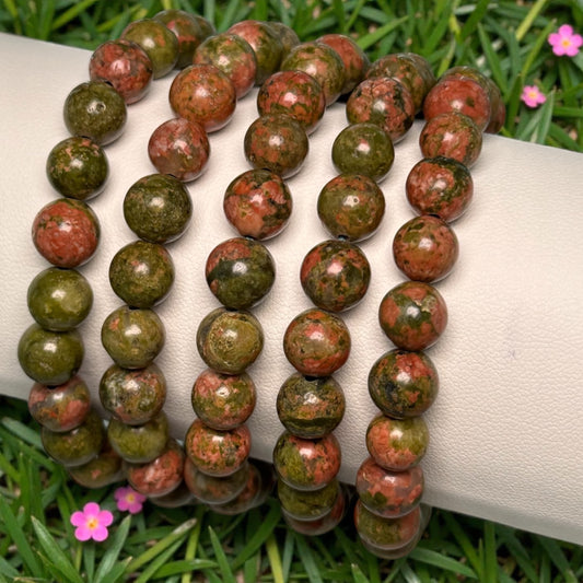 Unakite Armband