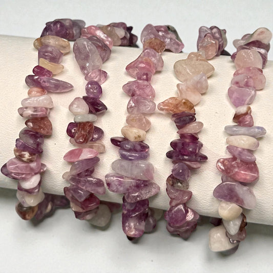 Purple Mica Splitter Armband