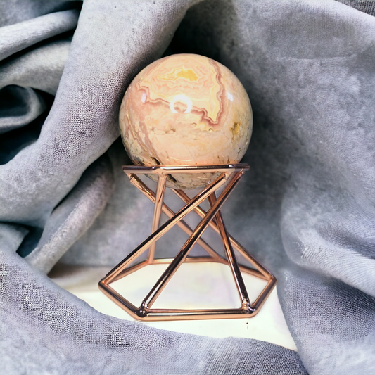 Kugel Halter für 2 Größen rosè Gold