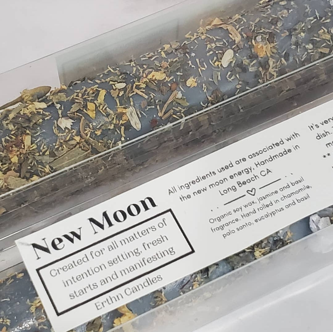 New Moon Ritual Kerzen