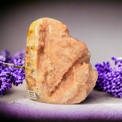 Pinker Amethyst Freiform