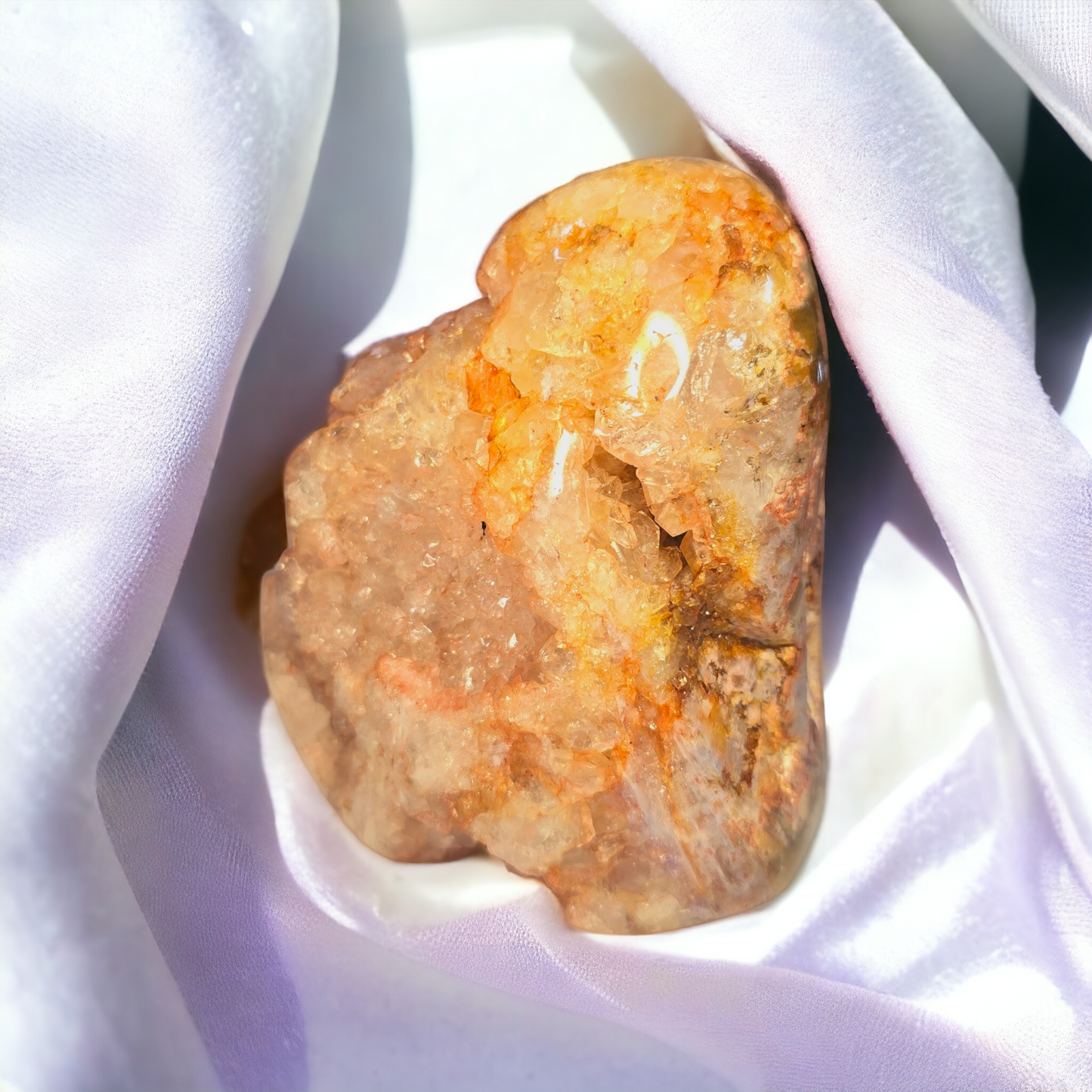 Pinker Amethyst Freiform