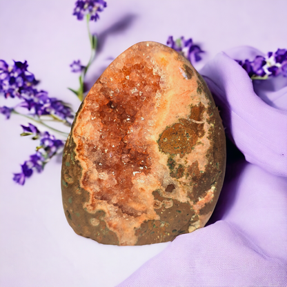 Pinker Amethyst Freiform